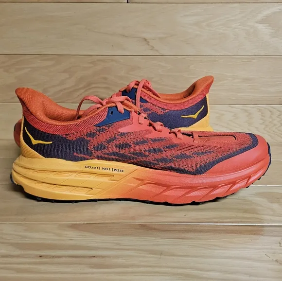 Hoka One One Speedgoat 5 Wide 2E Mens Running Shoes Sneaker 1123159