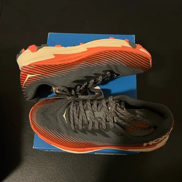 Hoka Torrent 2 Running Shoes - Black and Orange