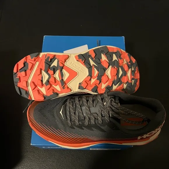 Hoka Torrent 2 Running Shoes - Black and Orange