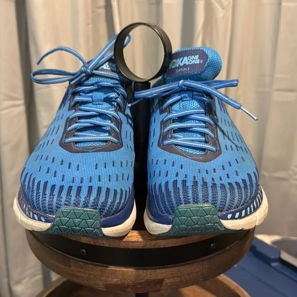 Hoka Clifton 5 Running Sneakers shoes sz 11.5 Men’s B78