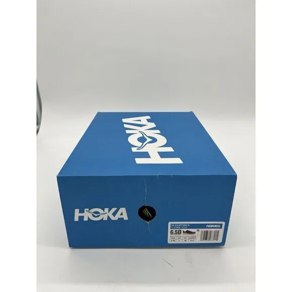 Hoka One One Clifton 9 Running Shoes Evening Sky Coral Women's 6.5 READ