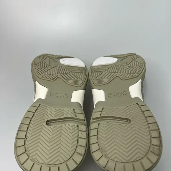 Hugo Boss Ardical Runn Running Sneakers Shoes White/Grey Men’s 10 $298