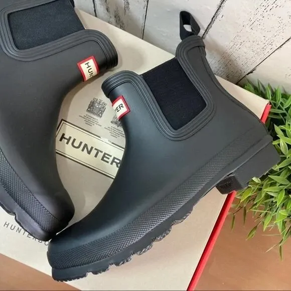 Hunter Women's Original Chelsea Rain Boots Size 8