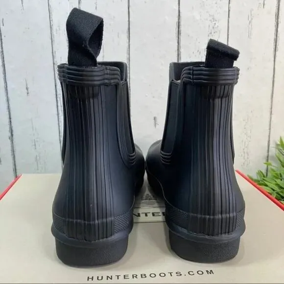 Hunter Women's Original Chelsea Rain Boots Size 8