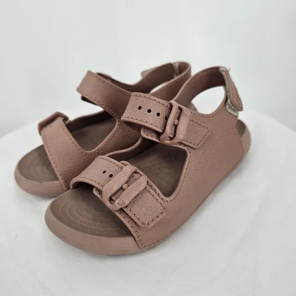 IGOR Mauve Kids Jelly Sandals | Size 26 | EUC