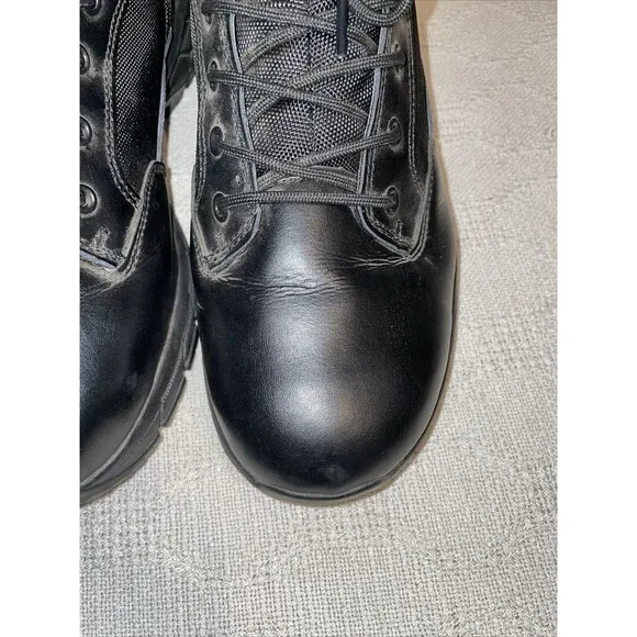 Interceptor Men’s Hiking Boots Size 13 M Black Leather Athleisure Outdoors
