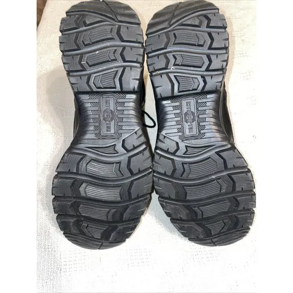 Interceptor Men’s Hiking Boots Size 13 M Black Leather Athleisure Outdoors
