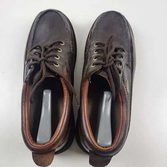 Irish Setter Work Boots Lace Shoes Brown Leather Sz 13 E2 #1859 Two Tone Low top