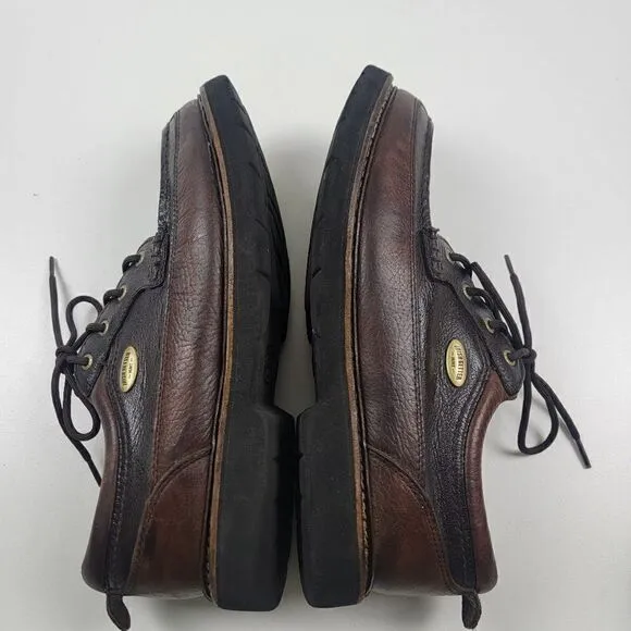 Irish Setter Work Boots Lace Shoes Brown Leather Sz 13 E2 #1859 Two Tone Low top