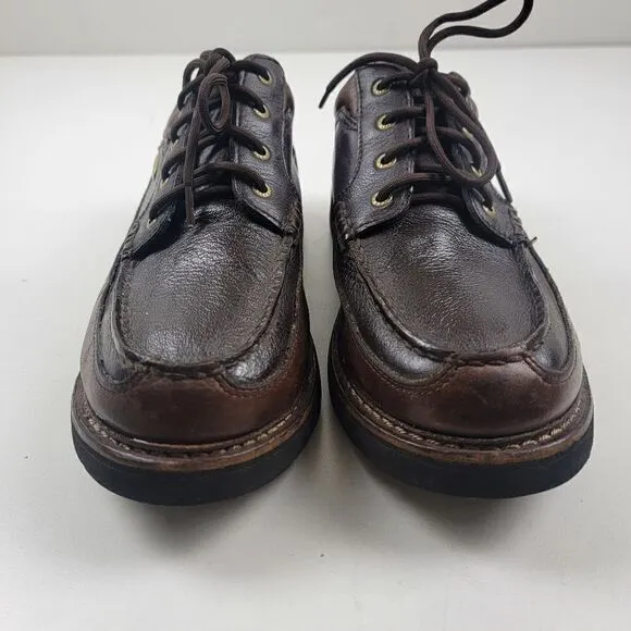 Irish Setter Work Boots Lace Shoes Brown Leather Sz 13 E2 #1859 Two Tone Low top