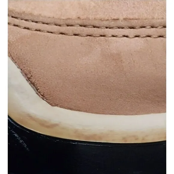 Jeep Tan Suede Hiking Work Boots Womens SIze 9 Mens size 7 No Mark/Skidding