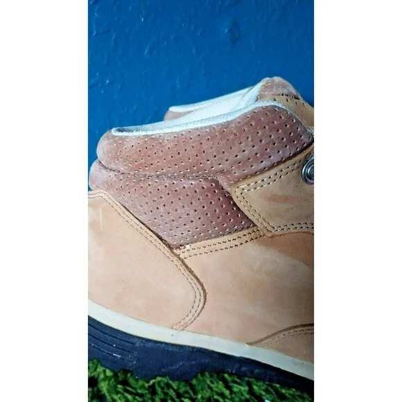 Jeep Tan Suede Hiking Work Boots Womens SIze 9 Mens size 7 No Mark/Skidding