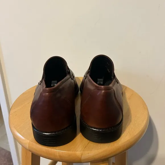 Johnston &amp; Murphy Shoes Men’s 10M XC4 Brown Leather Sheepskin‎ Waterproof