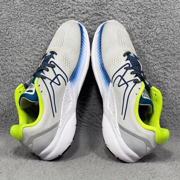 Karhu Fusion 3.0 Ortix Hivo Mens Size 10.5 Running Shoes Sneaker White Blue Neon