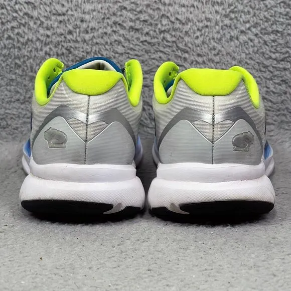 Karhu Fusion 3.0 Ortix Hivo Mens Size 10.5 Running Shoes Sneaker White Blue Neon