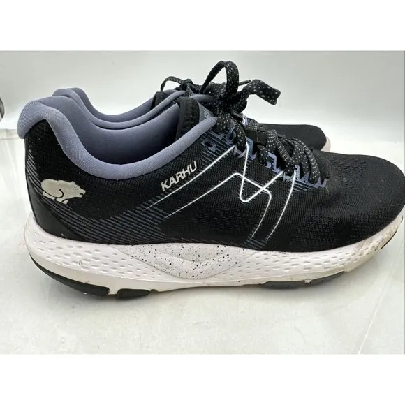 Karhu Mens Ikoni Ortix F100288 Black Running Shoes Sneakers Size 9