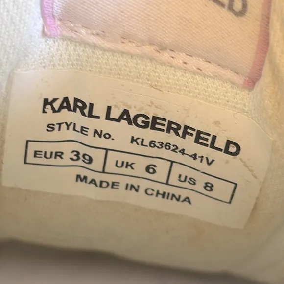 KARL LAGERFELD SHOES RUE ST-GUILLAUME BAND SNEAKERS