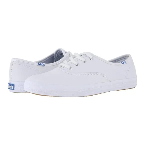 Keds Women's Champion Originals Sneaker - White Leather, Size 7