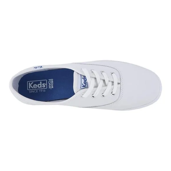 Keds Women's Champion Originals Sneaker - White Leather, Size 7