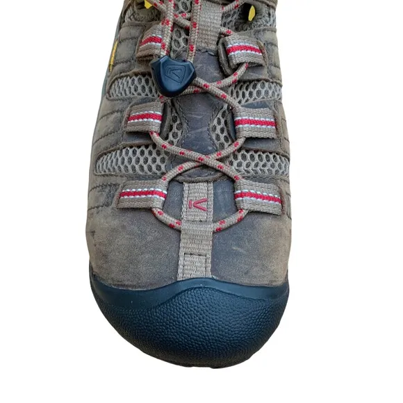 Keen ASTM F2413-11 Utility Mens Flint II Low Steel Toe Work Shoes Size 8.5