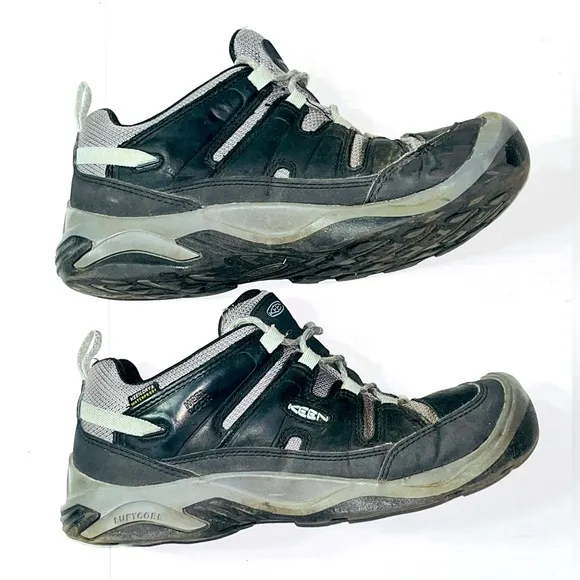 Keen Circadia Vent Hiking Boots Women’s 9.5 Black Waterproof Granola Girl Gorp