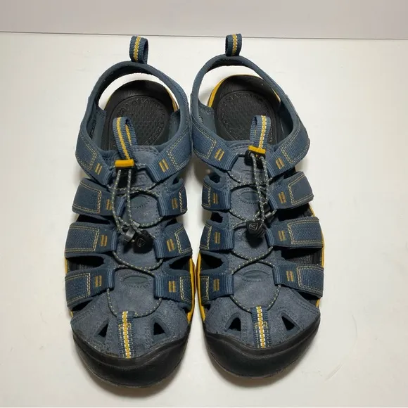 KEEN Clearwater CNX  Blue DrawstringWaterproof Beach Sport Sandals Size Men 11