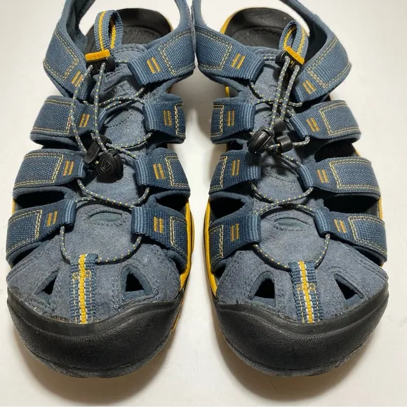 KEEN Clearwater CNX  Blue DrawstringWaterproof Beach Sport Sandals Size Men 11