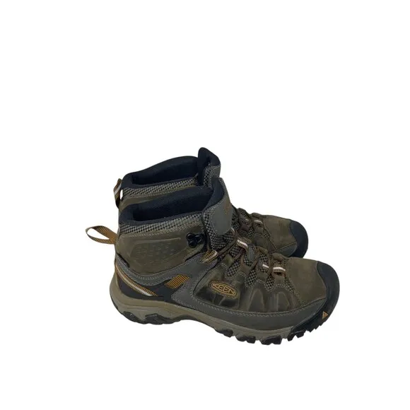Keen Hiking Boots Men's Size 9 Targhee Vent Brown Leather Lace Up