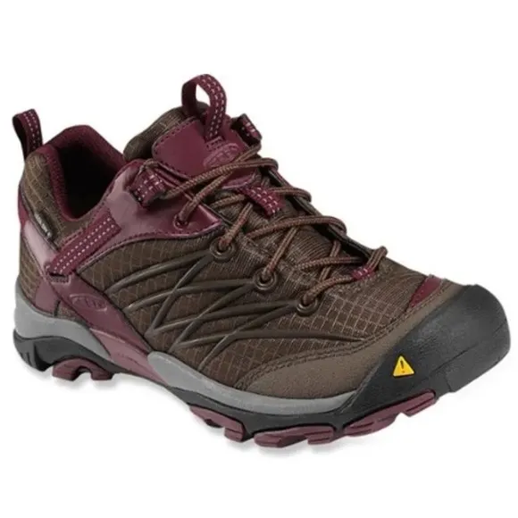 Keen Marshall Waterproof Hiking Shoes Women 8 1009547 WP Sneakers Cascade Tawny