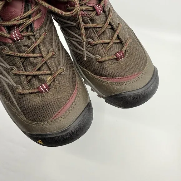 Keen Marshall Waterproof Hiking Shoes Women 8 1009547 WP Sneakers Cascade Tawny