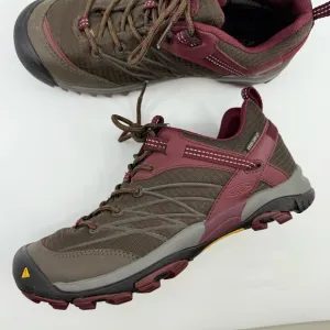 Keen Marshall Waterproof Hiking Shoes Women 8 1009547 WP Sneakers Cascade Tawny