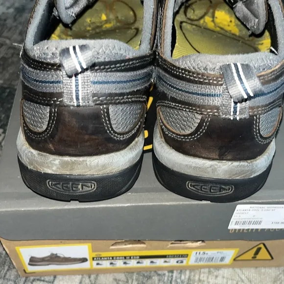 Keen Men's Atlanta Cool II (Steel Toe) shoes size 11.5