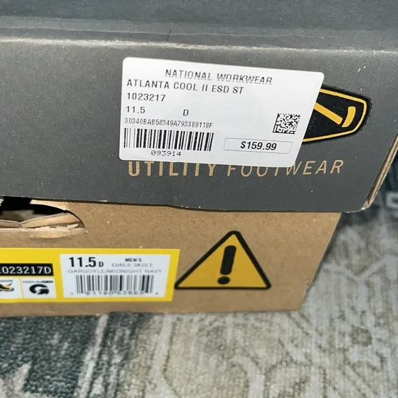 Keen Men's Atlanta Cool II (Steel Toe) shoes size 11.5