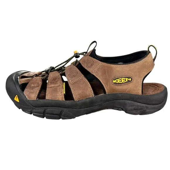 Keen Mens Newport H2 Brown Trail Hiking Sandals Size US 11.5