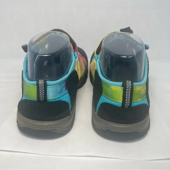 Keen Newport H2 Sandals Waterproof Fisherman Rainbow Tie Dye Youth Girls 4