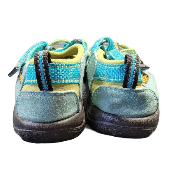 Keen Newport H2 Waterproof Hiking Sandals Blue/ Green Youth Size 3 - 1006545