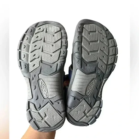 KEEN Newport Youth Waterproof Sandals Unisex Girls Boys Navy Blue US Size 5