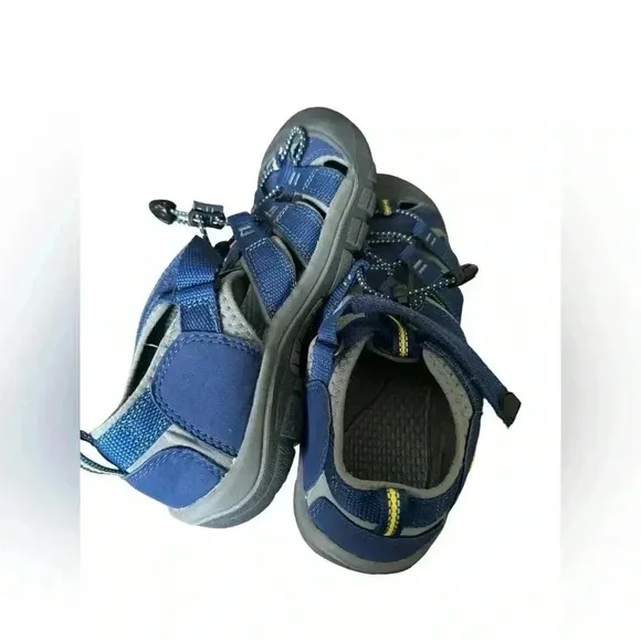 KEEN Newport Youth Waterproof Sandals Unisex Girls Boys Navy Blue US Size 5