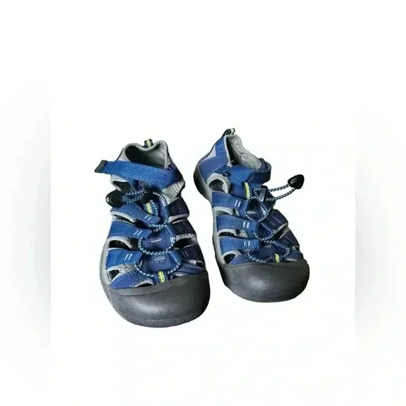 KEEN Newport Youth Waterproof Sandals Unisex Girls Boys Navy Blue US Size 5
