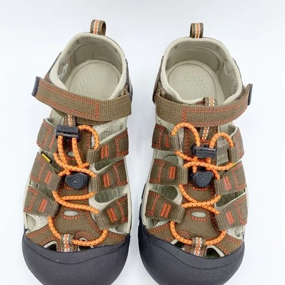 Keen Newport H2 Hybrid Sandals - Kids Size 3  - Spicy Brown