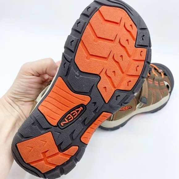 Keen Newport H2 Hybrid Sandals - Kids Size 3  - Spicy Brown