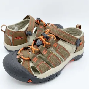 Keen Newport H2 Hybrid Sandals - Kids Size 3  - Spicy Brown