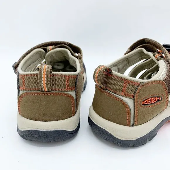 Keen Newport H2 Hybrid Sandals - Kids Size 3  - Spicy Brown