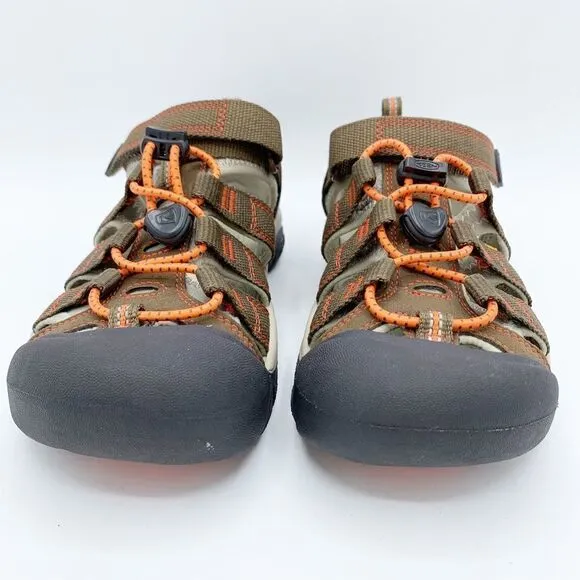Keen Newport H2 Hybrid Sandals - Kids Size 3  - Spicy Brown