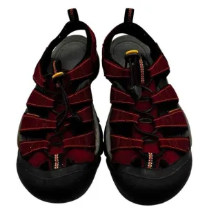 KEEN Newport H2 Sport Waterproof Hiking Sandals Red Women’s Size 9