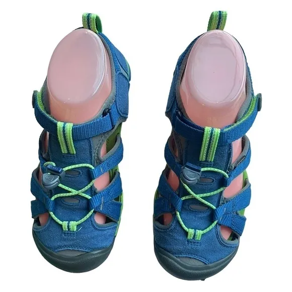 Keen Seacamp II CNX Big Kids Size 5 Blue Waterproof Sport Sandals 1014479