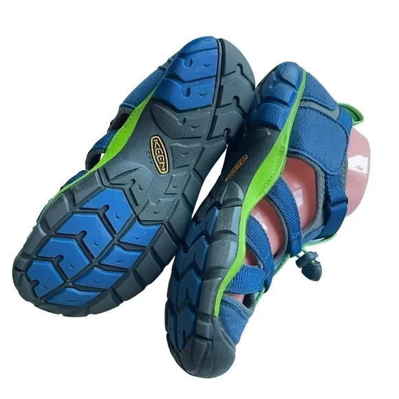 Keen Seacamp II CNX Big Kids Size 5 Blue Waterproof Sport Sandals 1014479