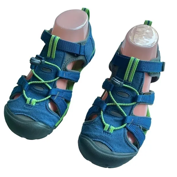 Keen Seacamp II CNX Big Kids Size 5 Blue Waterproof Sport Sandals 1014479