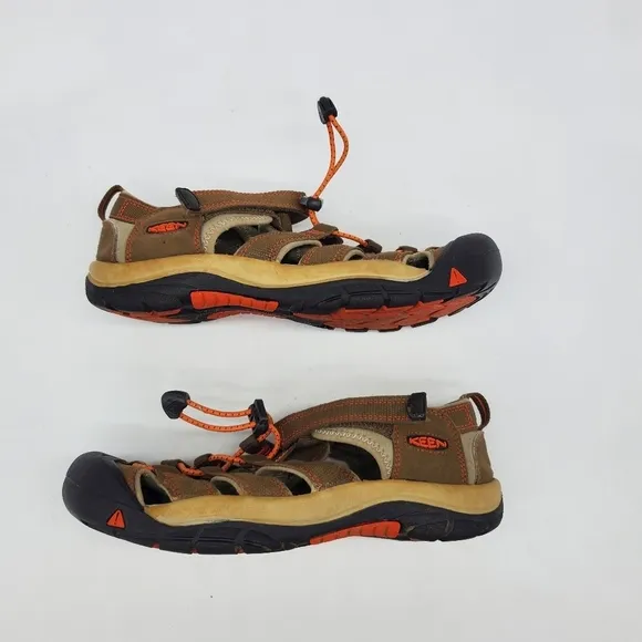 Keen Shoes Men 6 Newport Leather Sandals Hiking Waterproof Closed Toe