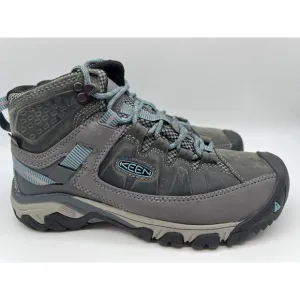 Keen Targhee III Mid Waterproof Hiking Boots Magnet Atlantic Blue Women's Sz 8🛒